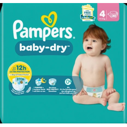 Windeln Baby Dry Gr.4 Maxi (9-14 kg), 30 St