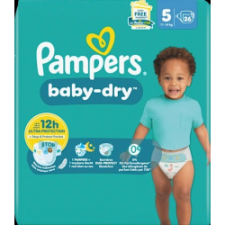 Windeln Baby Dry Gr.5 Junior (11-16 kg), 26 St
