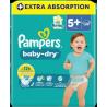 Windeln Baby Dry Gr.5+ Junior+ (12-17 kg), 24 St
