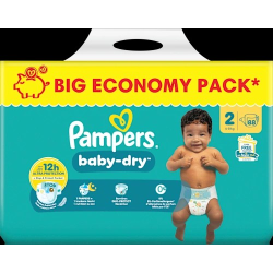 Windeln Baby Dry Gr.2 Mini (4-8 kg), Big Pack, 88 St