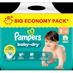 Windeln Baby Dry Gr.3 Midi (6-10 kg), BigPack, 74 St