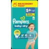 Windeln Baby Dry Gr. 5+ Junior Plus (12-17 kg), Big Pack, 50 St