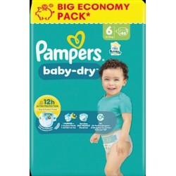 Windeln Baby Dry Gr.6 Extra Large (13-18 kg), Big Pack, 46 St