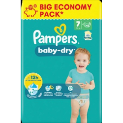 Windeln Baby Dry Gr.7 XL (15+ kg), Big Pack, 42 St