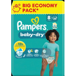 Windeln Baby Dry Gr.8 Extra Large (17+ kg), Big Pack, 38 St