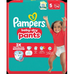 Baby Pants Baby Dry Gr.5 Junior (11-17 kg), 24 St