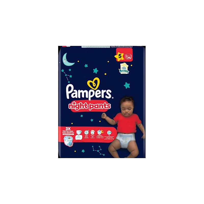 Baby Pants night Gr.5 (11-17 kg), 35 St
