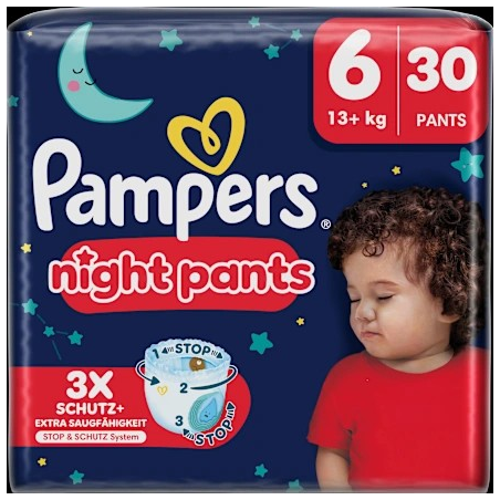 Baby Pants night Gr.6 (13+ kg), 30 St